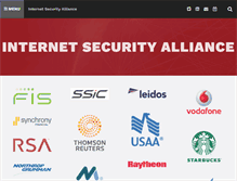 Tablet Screenshot of isalliance.org
